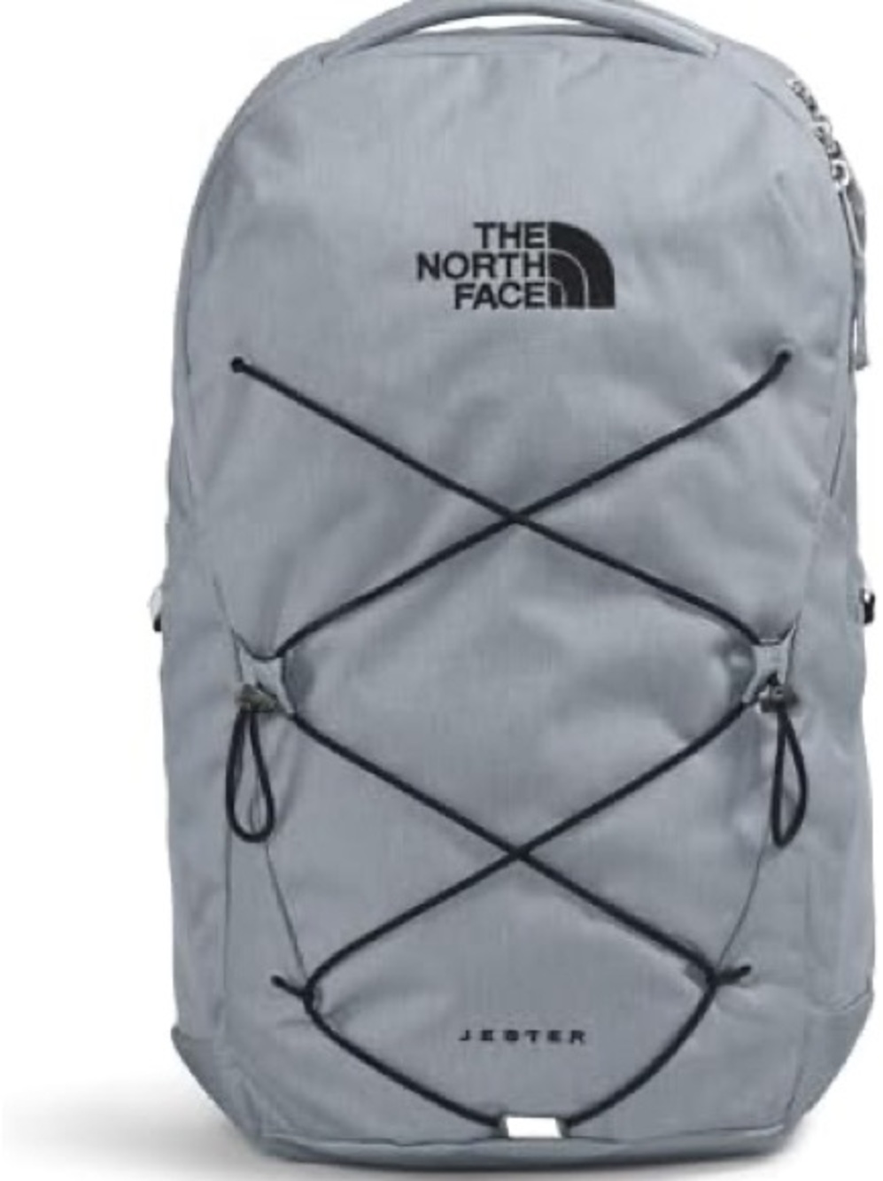 The North Face Jester Backpack - Gray with Black Bungee
